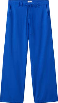 MANGO TEEN Straight Leg Pants