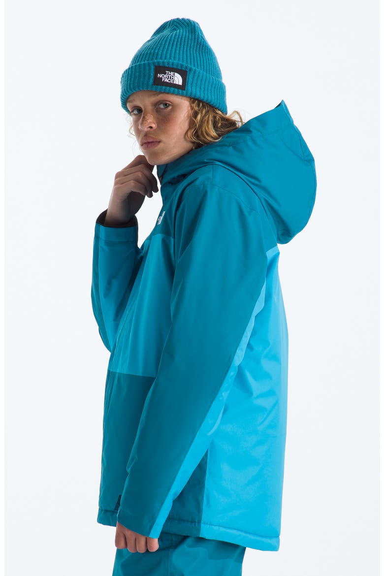 Kids' Freedom Waterproof Insulated Recycled Polyester Jacket, Alternate, color, DUSK BLUE/ MERIDIAN BLUE