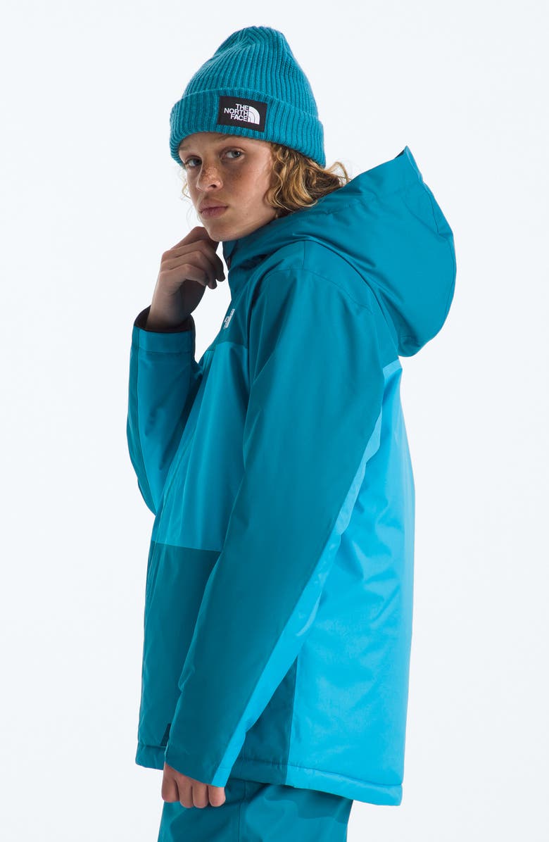 The North Face Kids' Freedom Waterproof Insulated Recycled Polyester Jacket, Alternate, color, Dusk Blue/ Meridian Blue