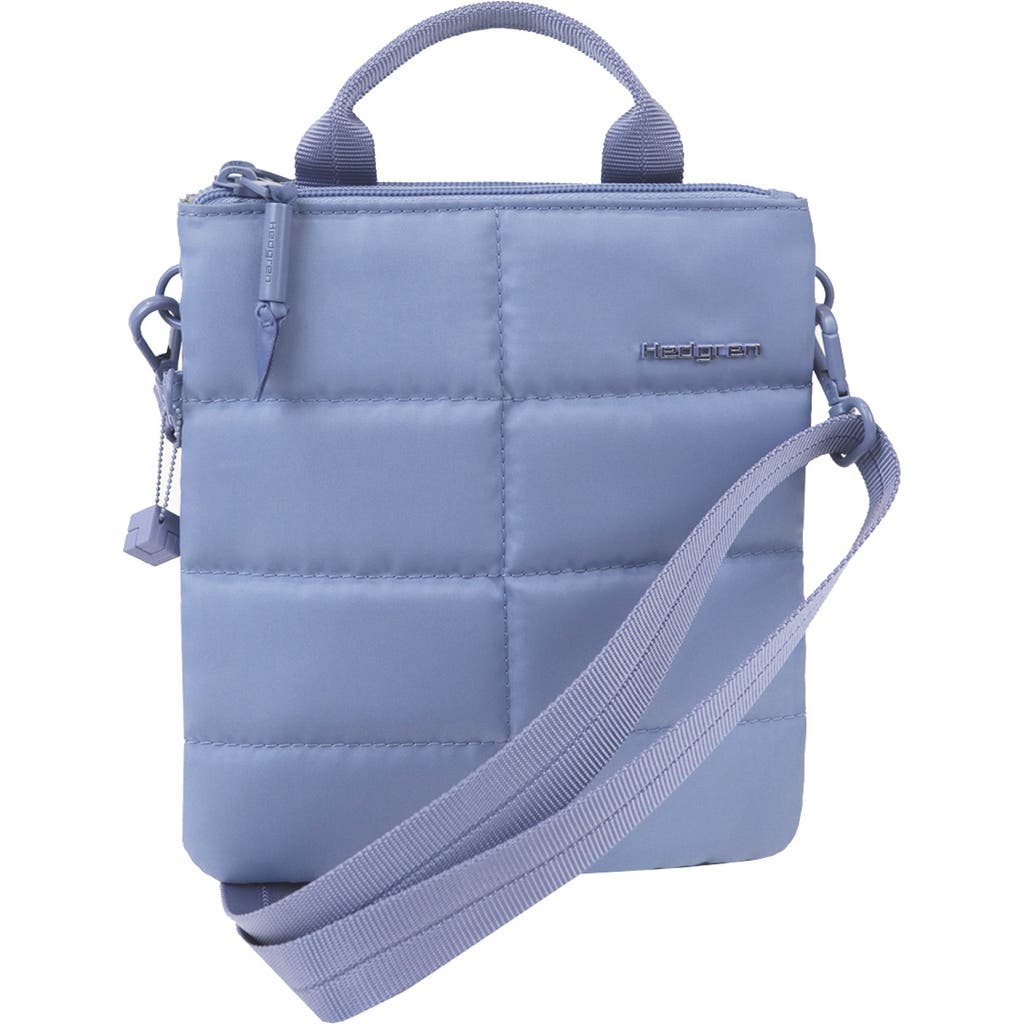 Hedgren Bethel Quilted Water Repellent Crossbody Bag in Morning Sky Blue