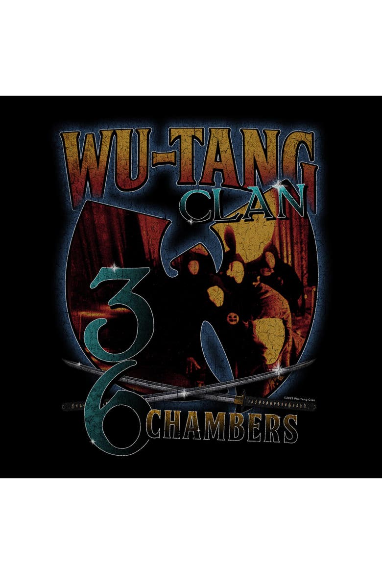 Men's Wu-Tang Clan 36 Chambers Album Cover Artwork  Graphic T-Shirt, Alternate, color, Black