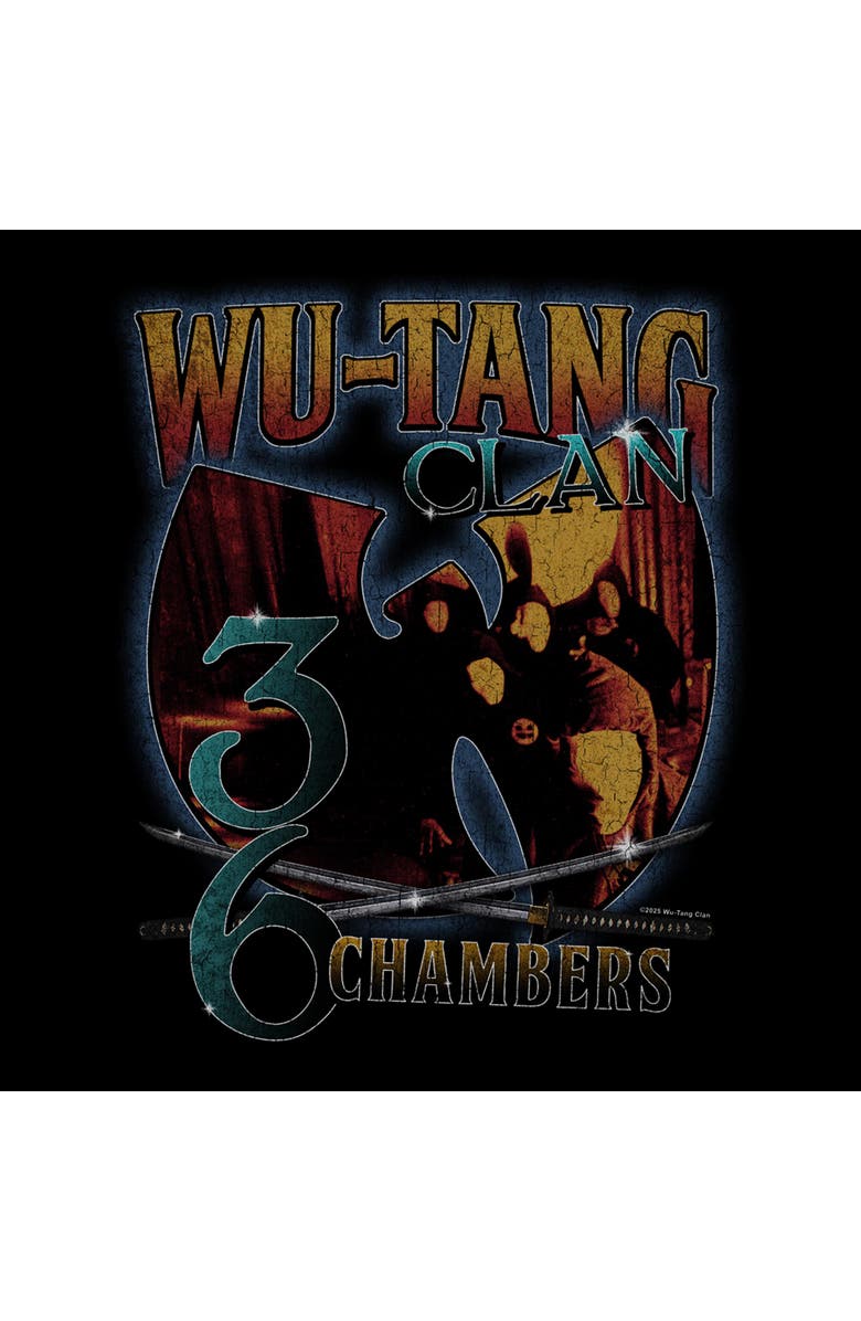 Wu-Tang Clan Men's Wu-Tang Clan 36 Chambers Album Cover Artwork Graphic T-Shirt, Alternate, color, Black