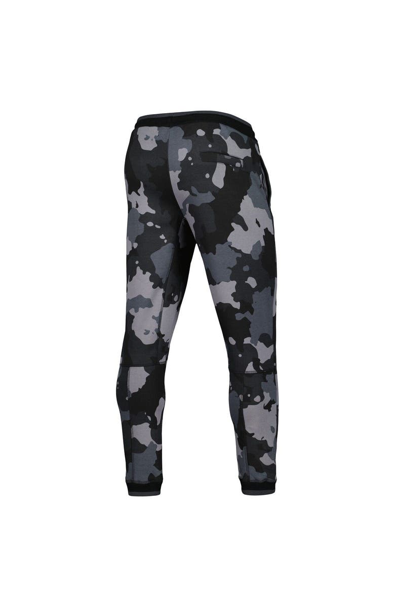 THE WILD COLLECTIVE Unisex The Wild Collective Black Los Angeles Chargers Camo Jogger Pants, Alternate, color, Black