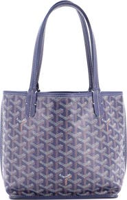 Pre-Owned Goyard Anjou Reversible Tote Coated Canvas Mini
