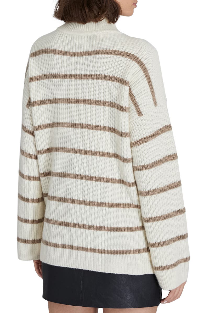 Club Monaco Cashmere Quarter Zip Sweater, Alternate, color,