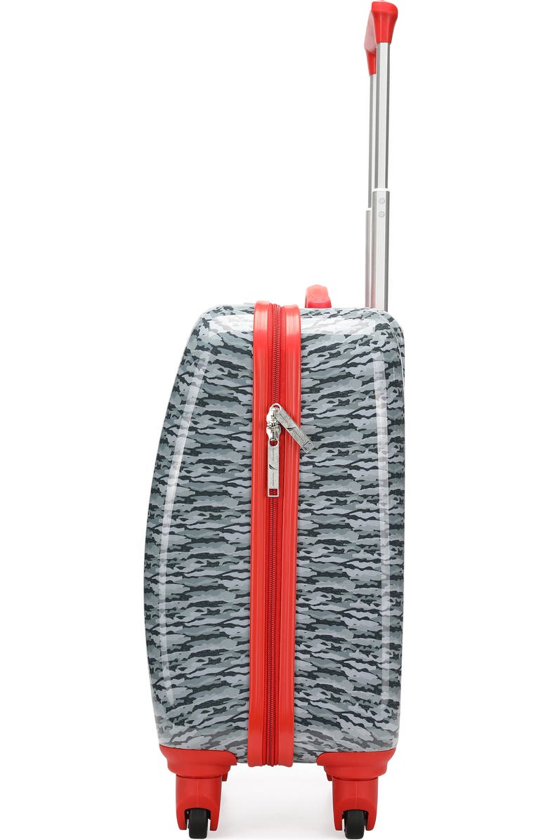 Nautica Adventure Airline Approved Carry On Suitcase, Alternate, color, Shark Attack