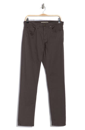 Rodd & Gunn Terraces Straight Leg Pants In Brown