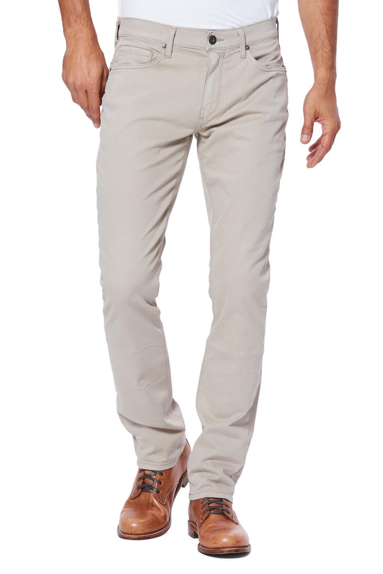 Federal Slim Straight Leg Twill Pants, Main, color, CLEAN KHAKI