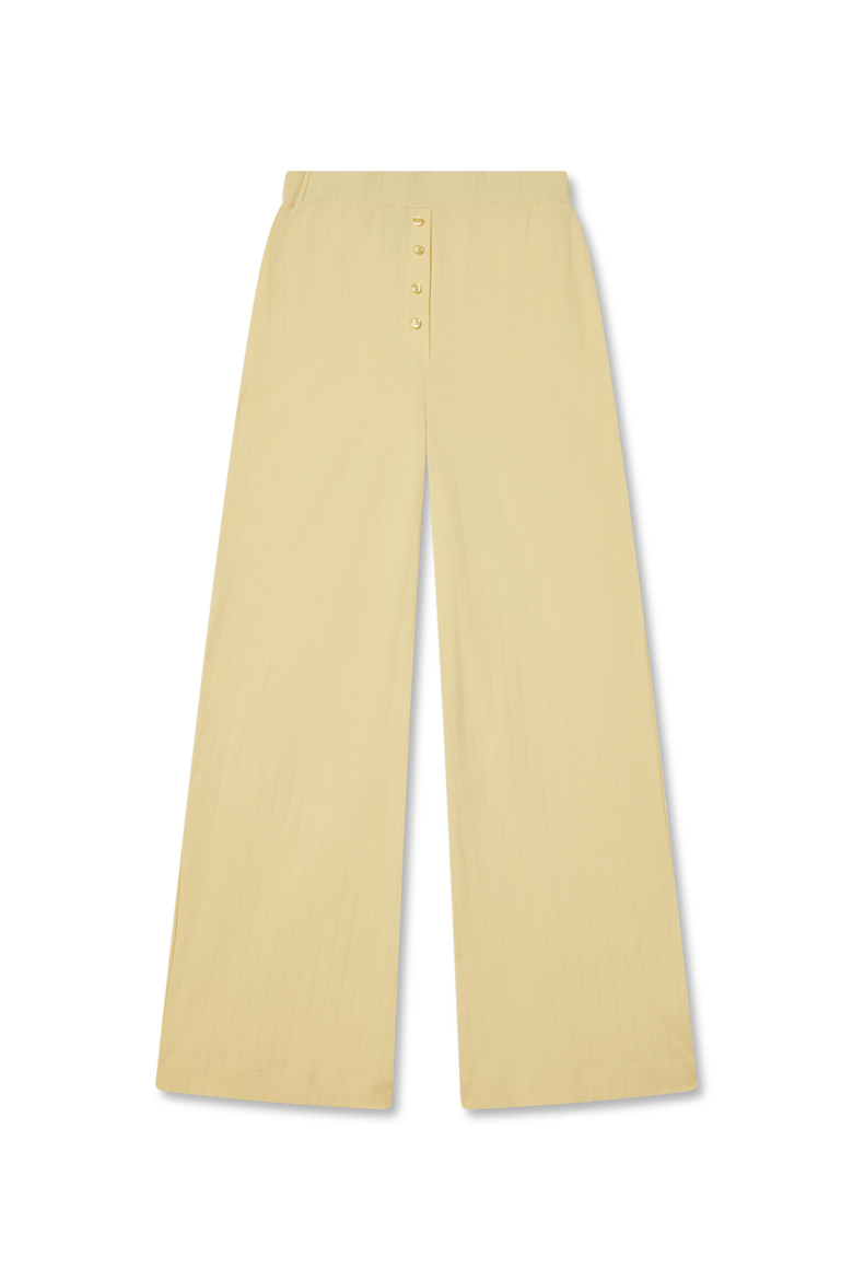 Pointelle Lounge Pant, Main, color, BUTTER