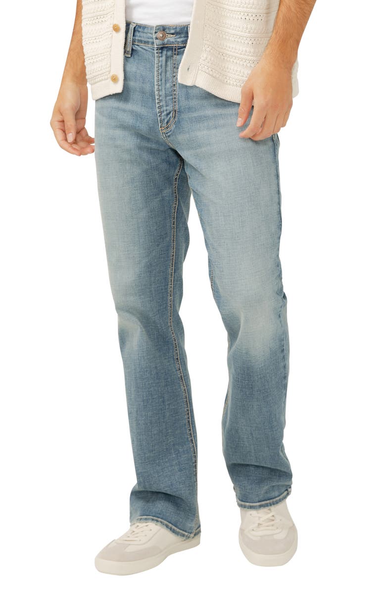 Silver Jeans Co. Craig Relaxed Fit Bootcut Jeans, Alternate, color, Outlaw