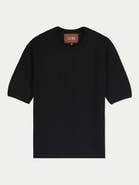 Gobi Cashmere Cashmere Short-sleeve Cable Sweater