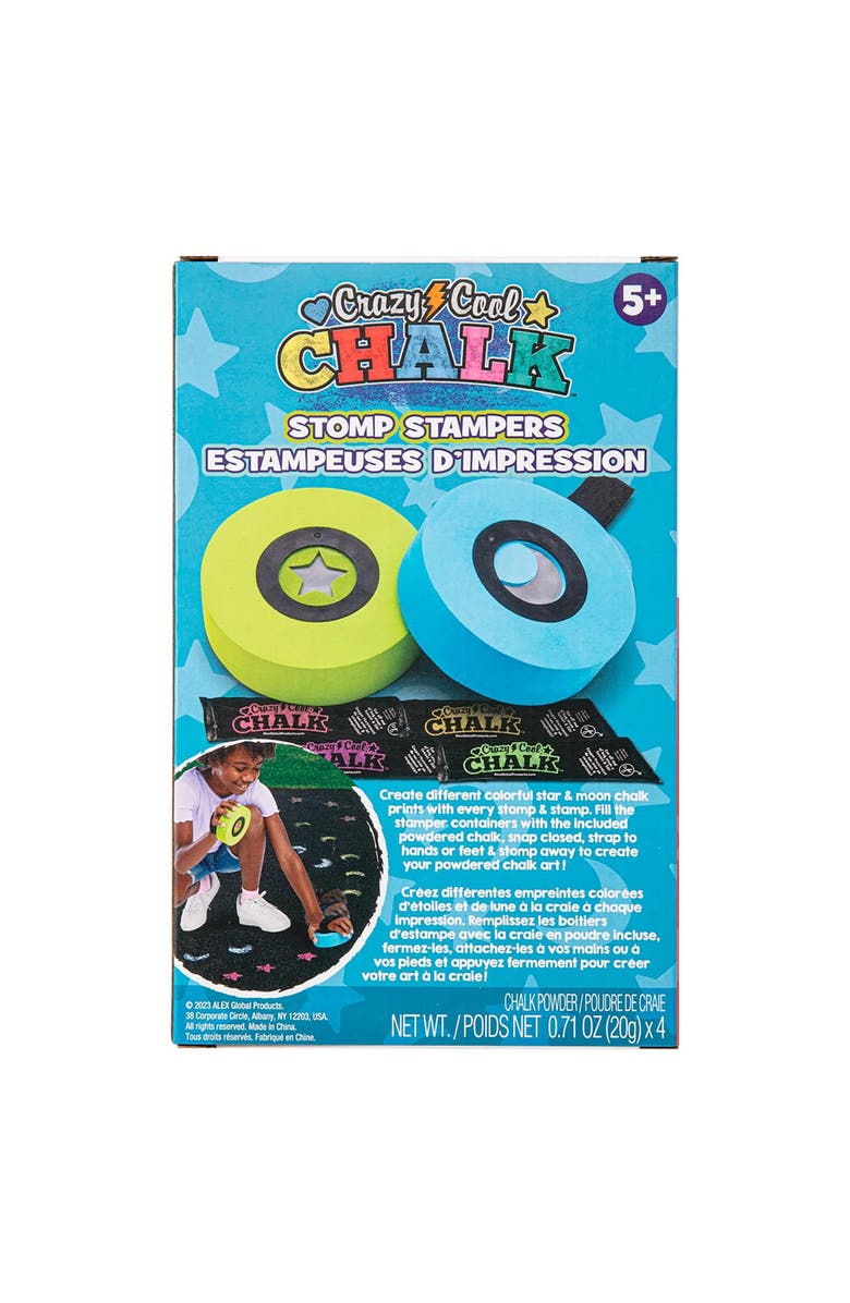 ALEX Cool Chalk Stomp Stampers, Kids, Alternate, color, Multicolored