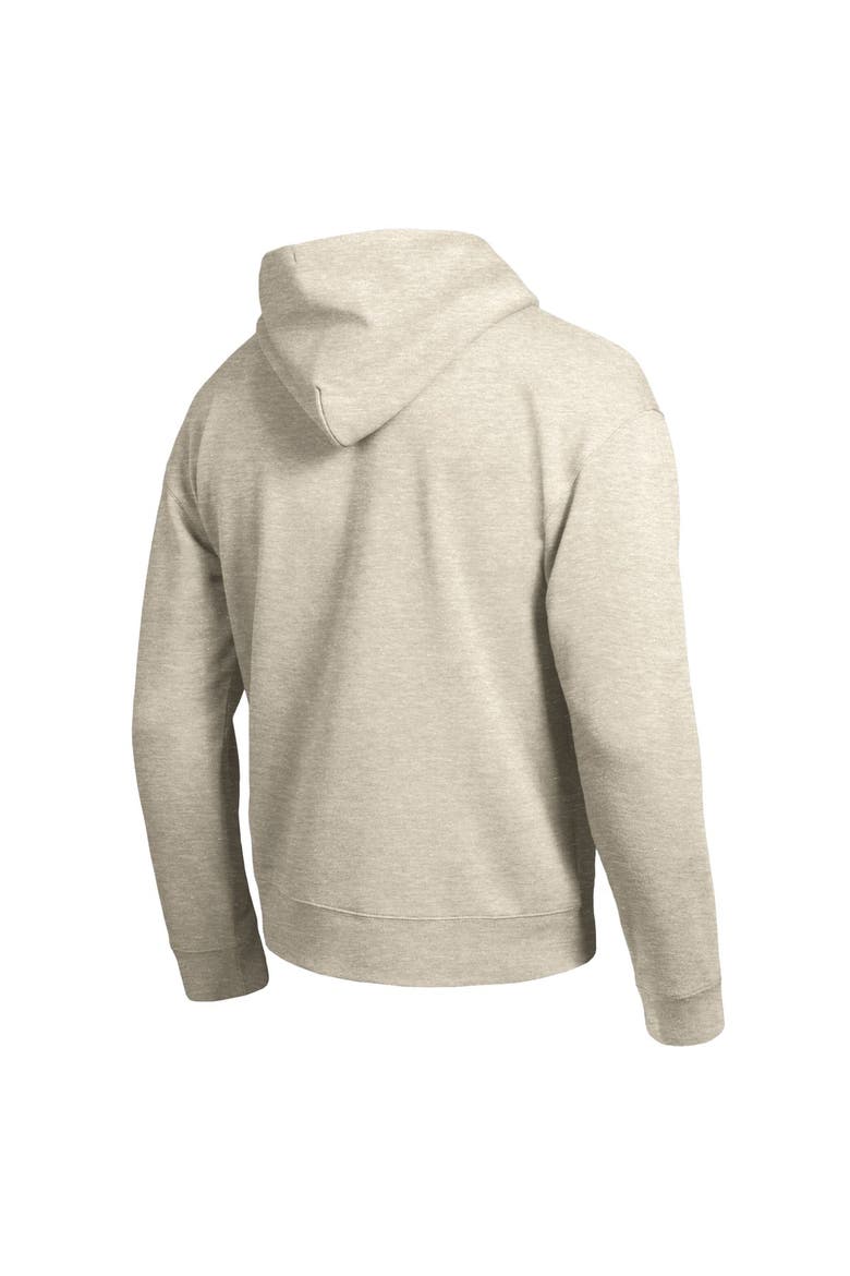 Men's Champion  Oatmeal Ohio State Buckeyes All-Star Neutral Stack Hoodie, Alternate, color, Oatmeal