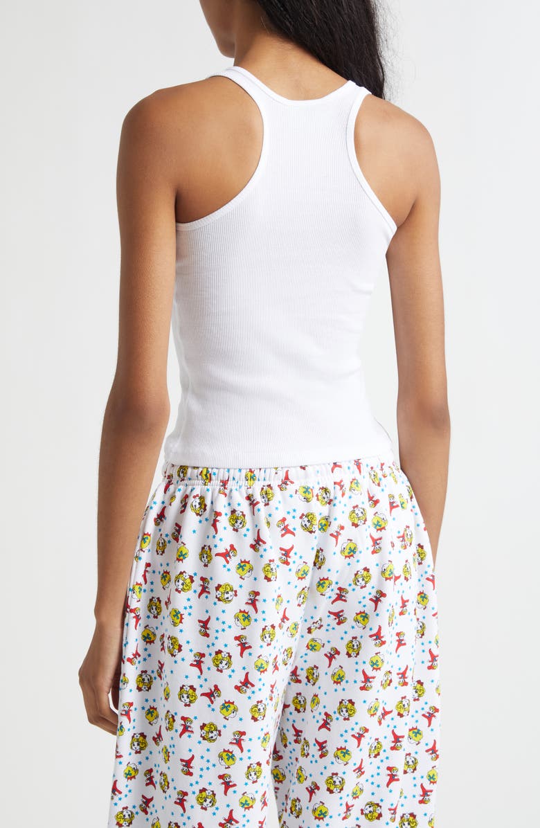 Ashley Williams Maltese Rib Graphic Tank, Alternate, color,