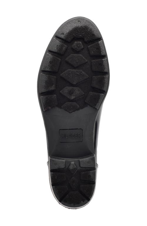 Tommy Hilfiger Crest Rain Boot In Black