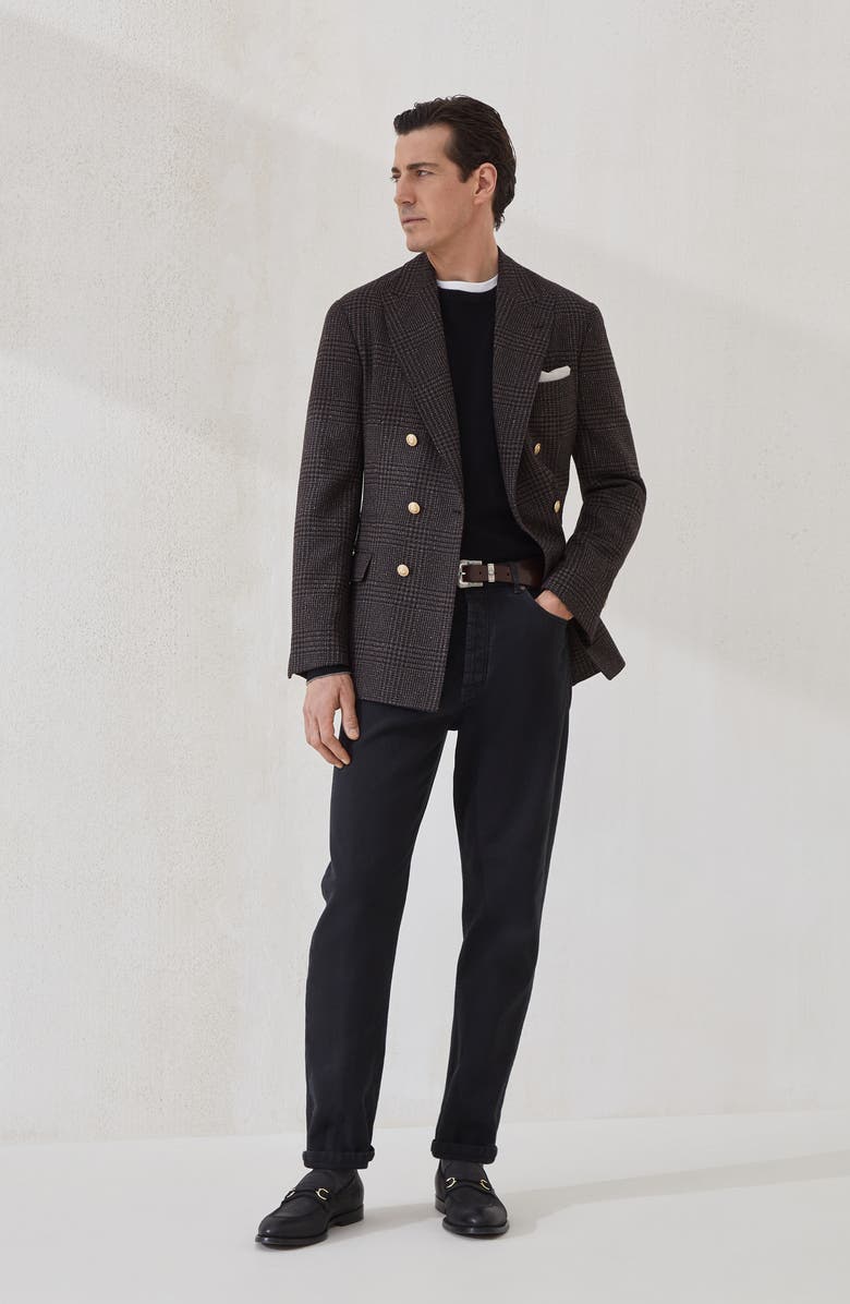 Brunello Cucinelli Cashmere sweater, Alternate, color, Black