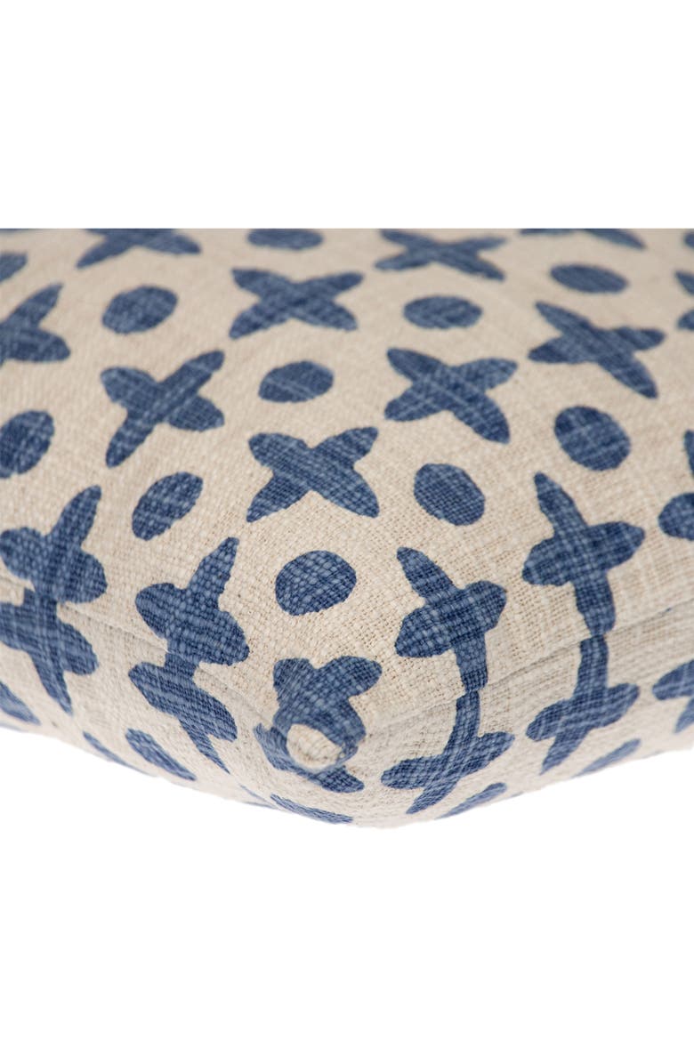 PARKLAND COLLECTION Geometric Throw Pillow, Alternate, color, Blue