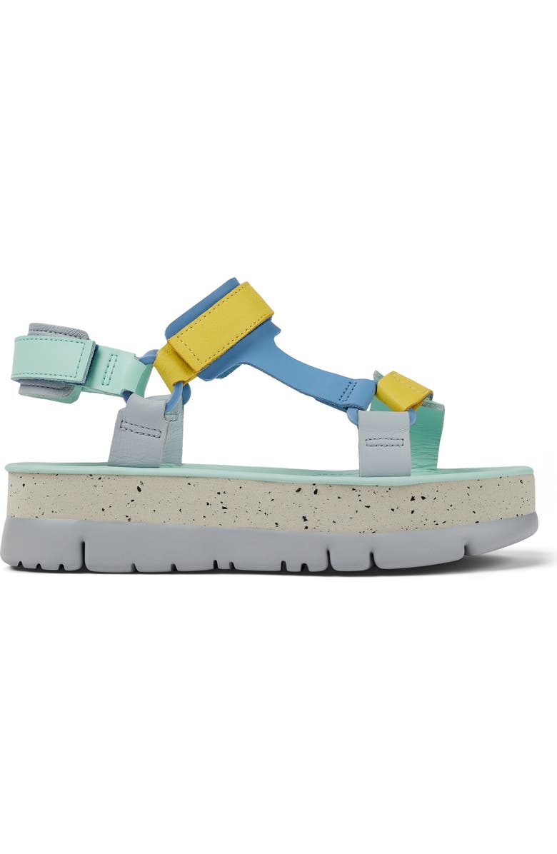 Camper Oruga Platform Sandal, Alternate, color,