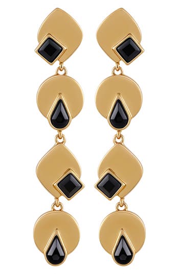 Vince Camuto Geometric Drop Earrings In Multi