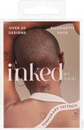 INKED by Dani Silhouette Pack Temporary Tattoos
