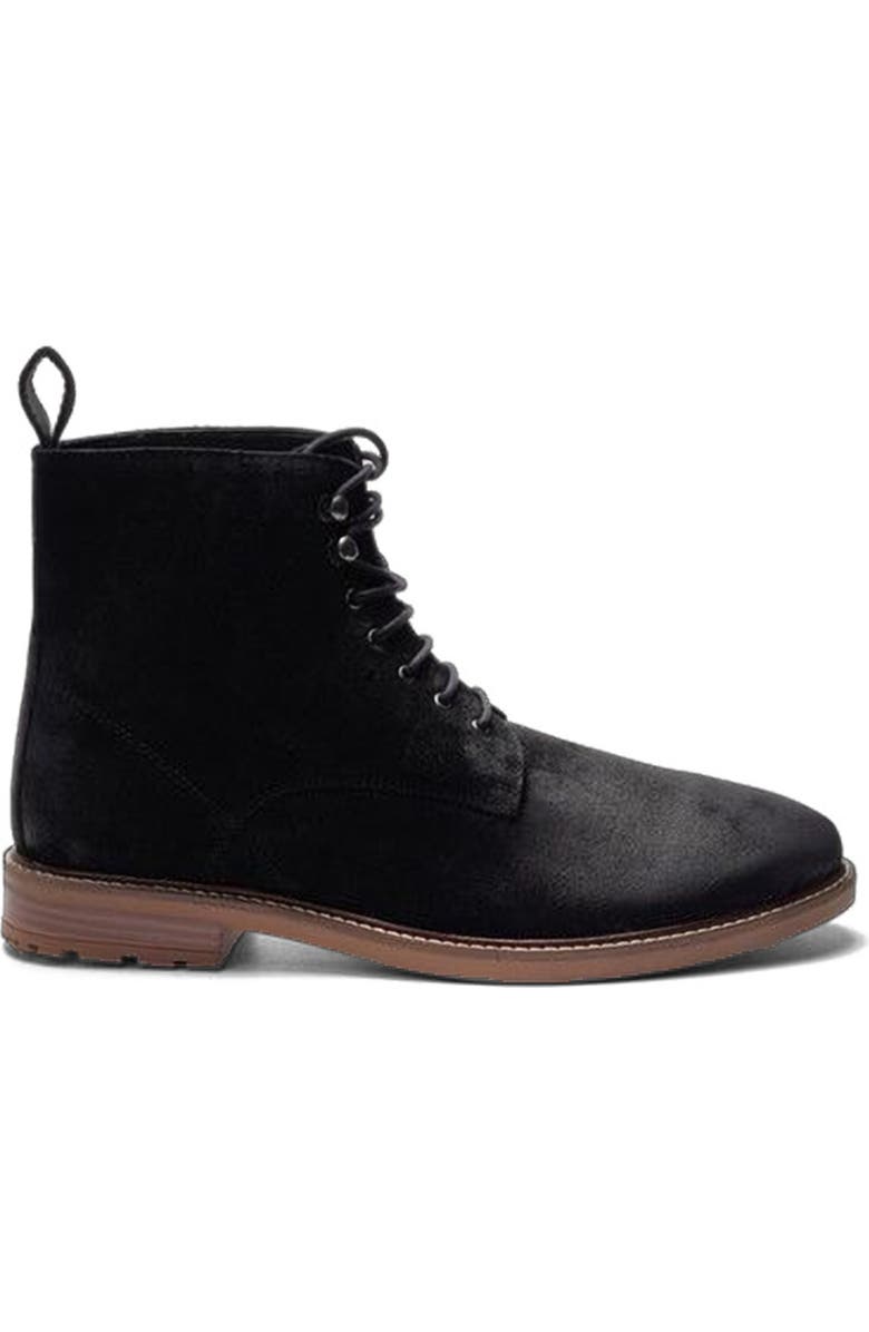 A. Veer Summit Lace-up Boot, Main, color, Black Leather