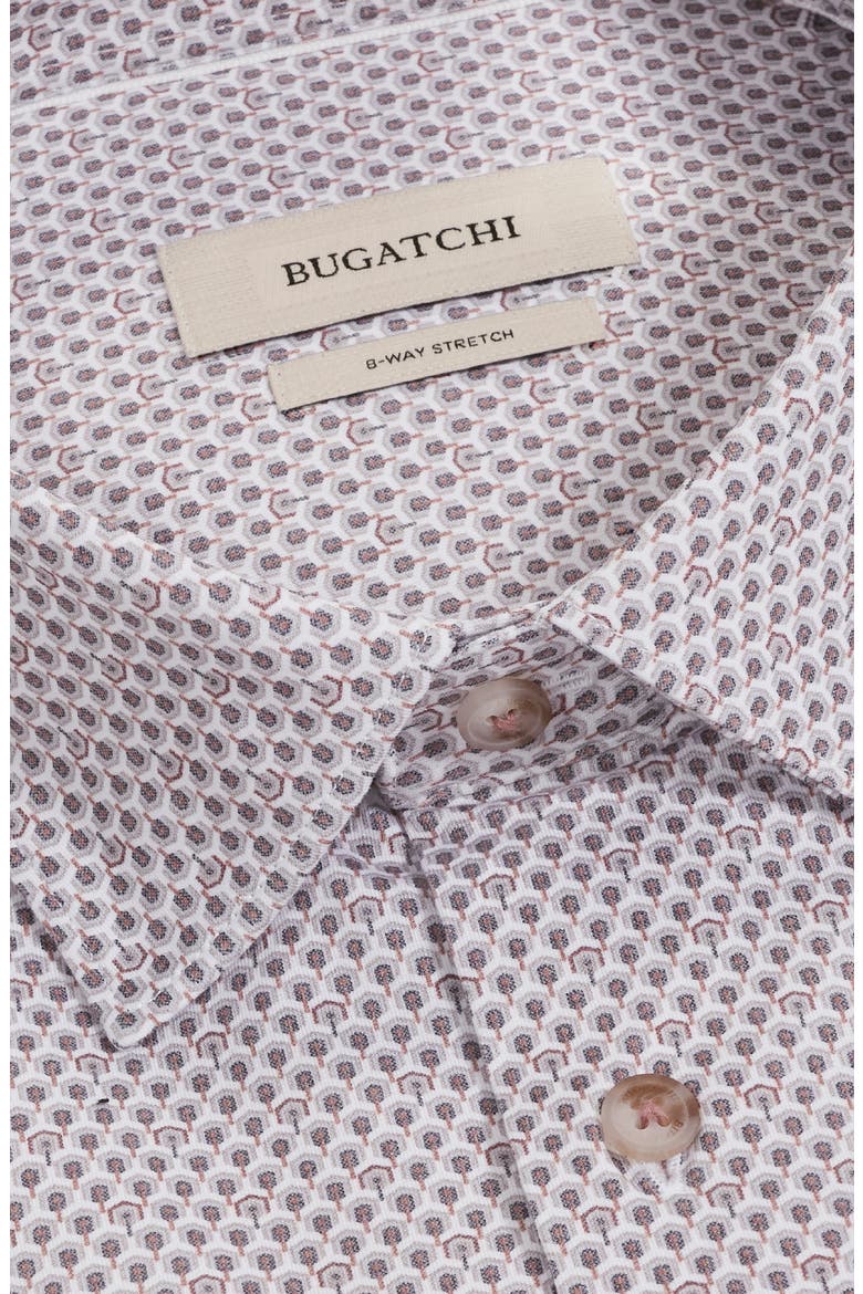 James OoohCotton® Print Button-Up Shirt, Alternate, color, SIENNA