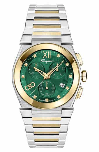 FERRAGAMO Vega Chronograph Bracelet Watch, 42mm