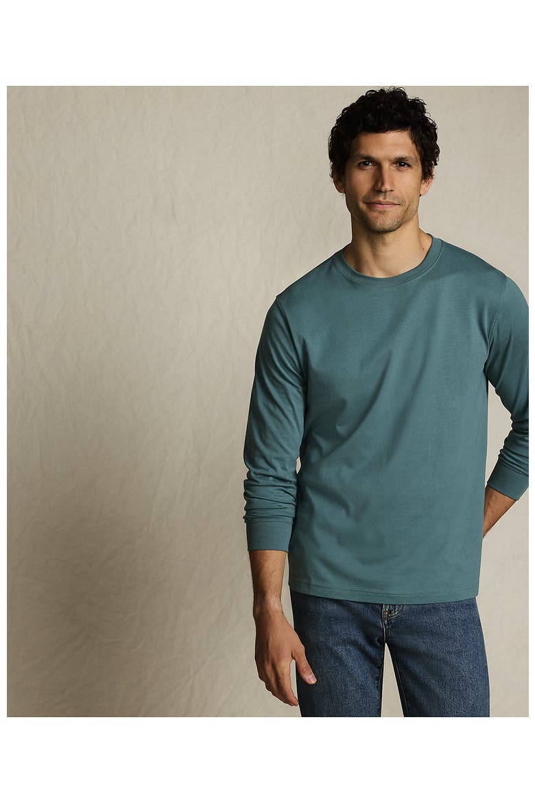Super-T Long Sleeve T-Shirt, Alternate, color, Tourmaline