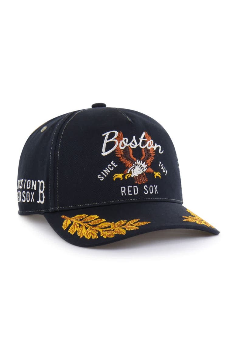 Men's '47  Navy Boston Red Sox Keepsake Collection Adjustable Hitch Hat, Main, color, Navy