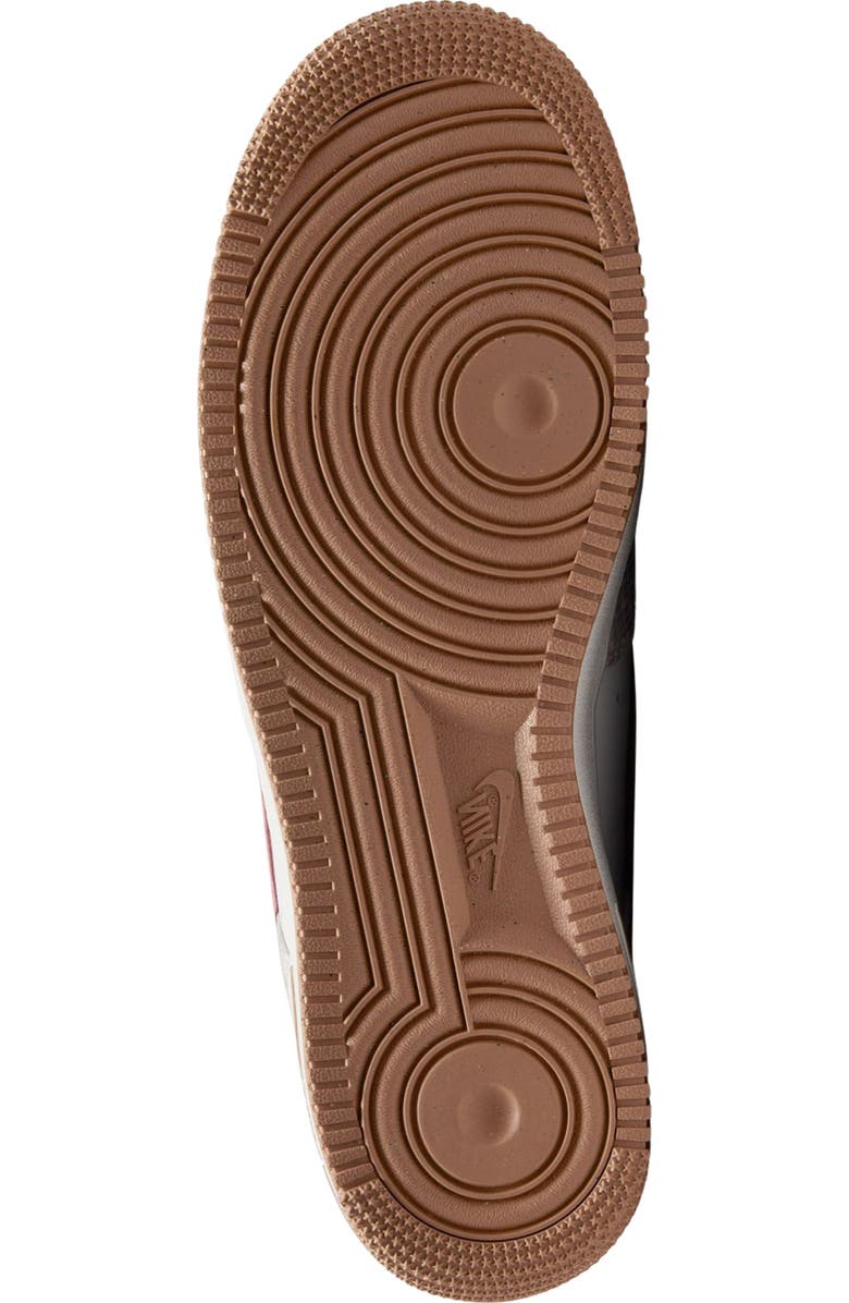 Nike Air Force 1 '07 LV8 Basketball Sneaker, Alternate, color, Summit White/ Canyon Rust