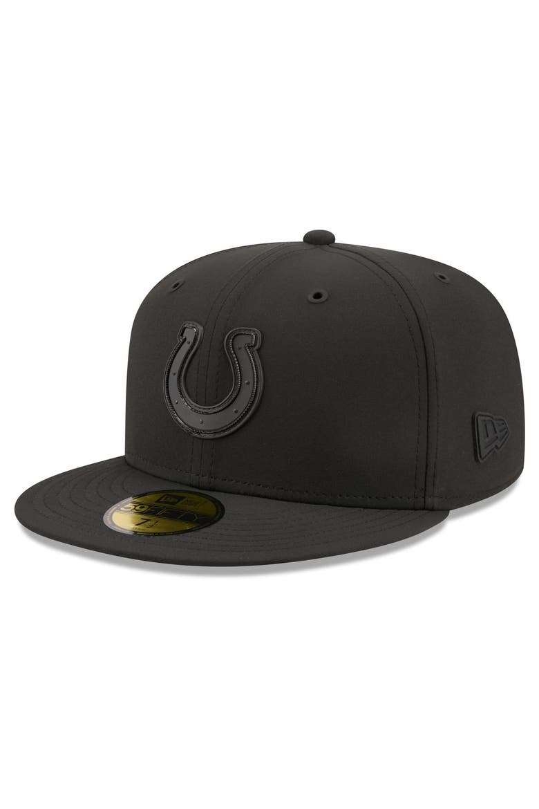 Men's New Era Black Indianapolis Colts 2026 Sideline 59FIFTY Fitted Hat, Main, color, Black