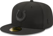 New Era Men's New Era Black Indianapolis Colts 2026 Sideline 59FIFTY Fitted Hat