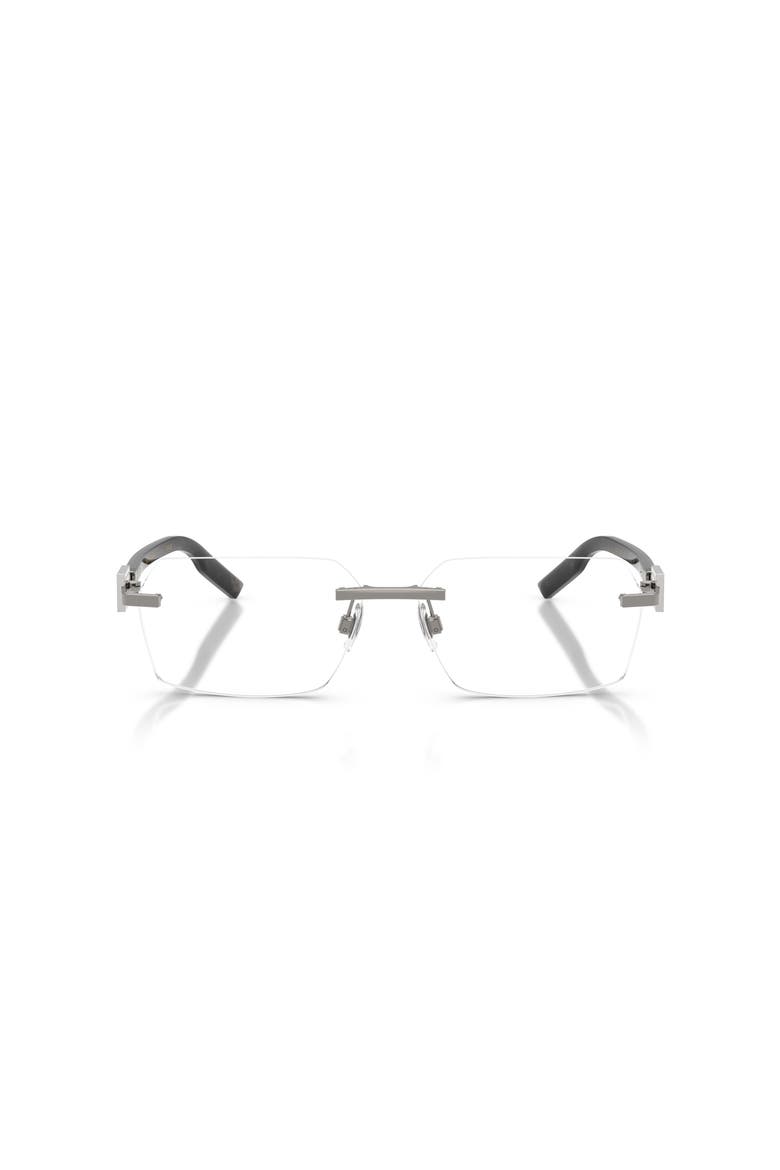 60mm Rectangle optical glasses, Alternate, color, Grey