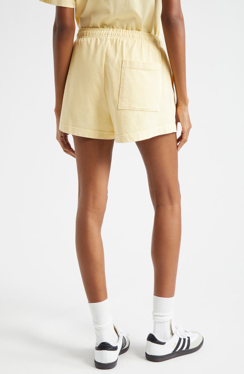 Sporty & Rich USA Health Club Cotton Disco Shorts, Alternate, color, 