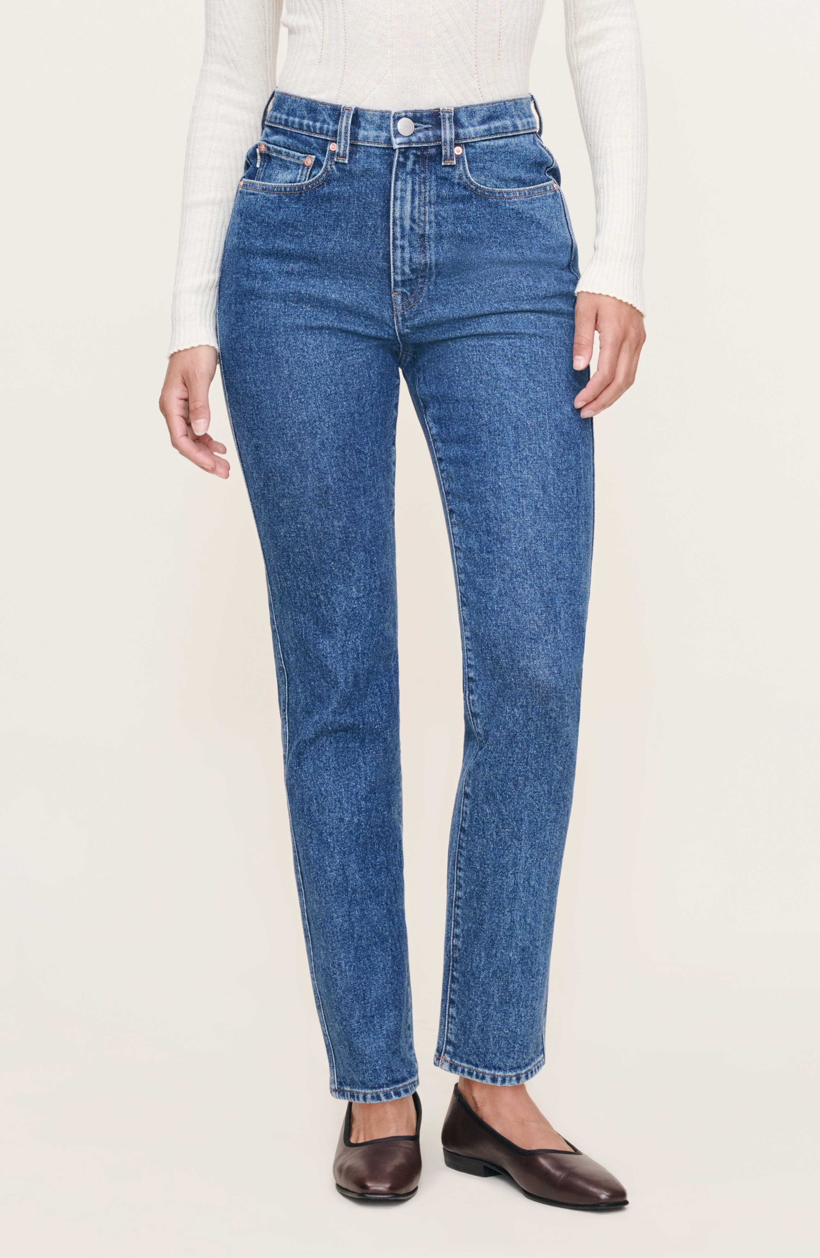 DL1961 Kristy High Waist Cigarette Jeans