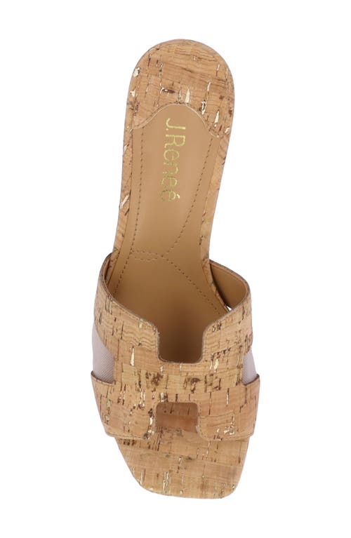 J. RENEÉ J. RENEÉ ZAHRA WEDGE SLIDE SANDAL