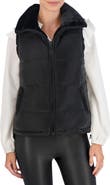 Ookie & Lala Water Resistant Reversible Faux Fur Puffer Vest