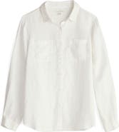 Seasalt Cornwall Hazel Branch Linen Button-Up Shirt