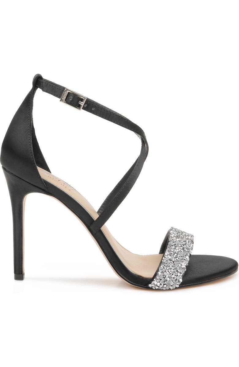 Jewel Badgley Mischka Nanna Embellished Sandal, Alternate, color,