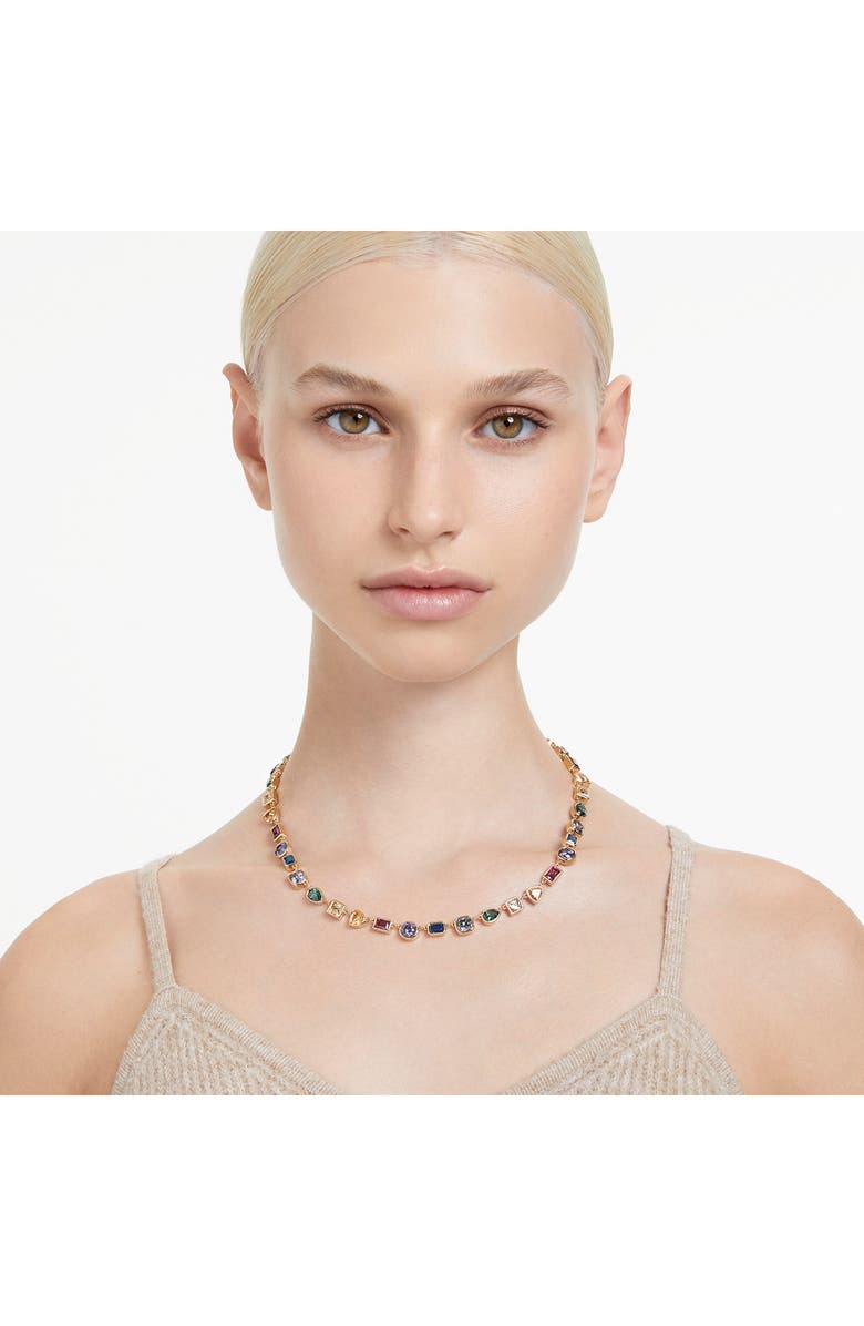 Swarovski Imber Mixed Crystal Necklace, Alternate, color,