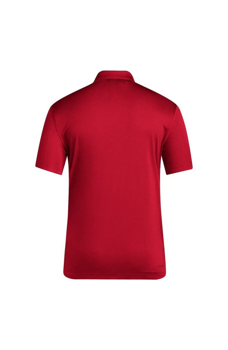 adidas Men's adidas Red Texas Tech Red Raiders 2024 Coaches AEROREADY Polo, Alternate, color, Red