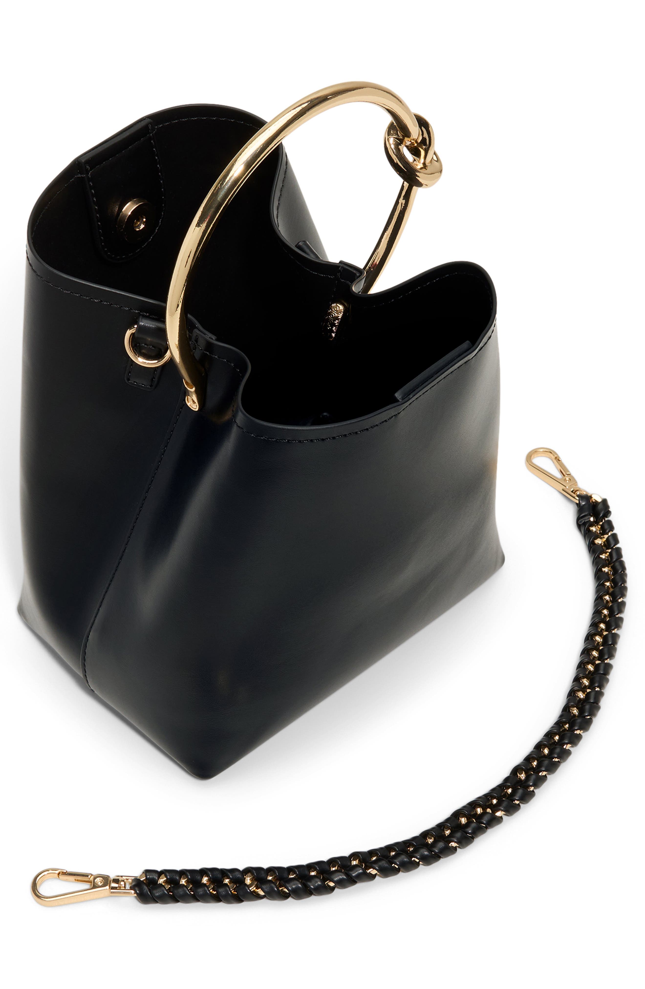 ALDO Bienkaax Faux Leather Bucket Bag, Alternate, color, 
