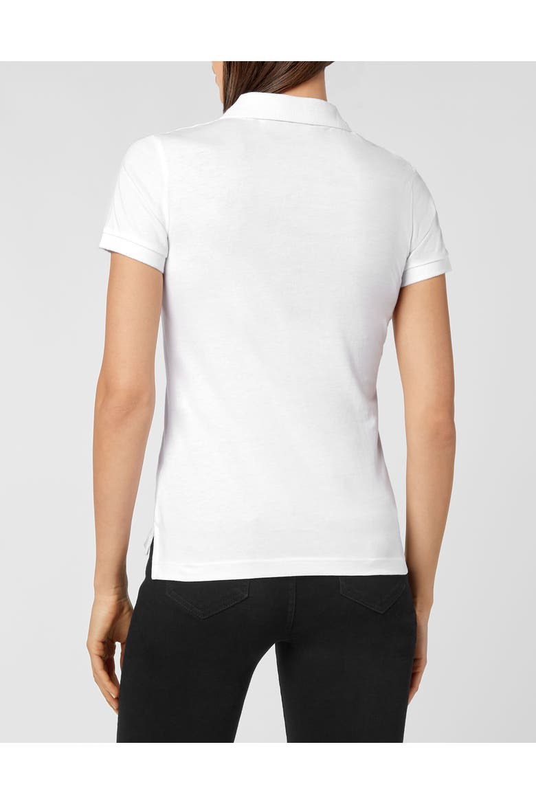 Polo Shirt Women, Alternate, color, white