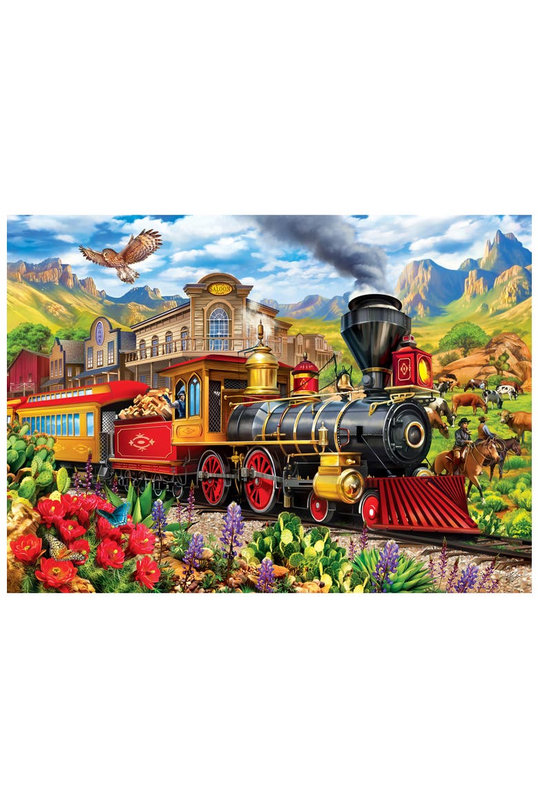 Frontier Rails 1000 Piece Jigsaw Puzzle, Alternate, color, Multicolor