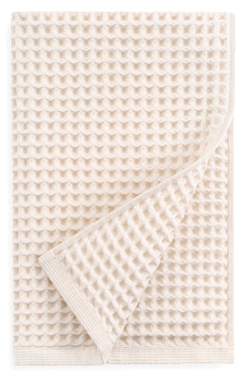 Dkny Pure Pure Yarn Dyed Cotton Waffle 4-piece Bath & Hand Towel Set In Neutral