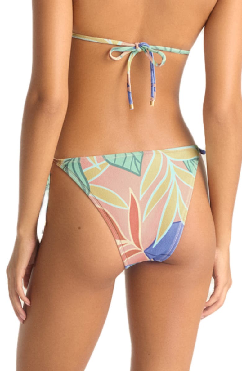Vitamin A<sup>®</sup> Elle Side Tie Bikini Bottoms, Alternate, color, Retro Jungle