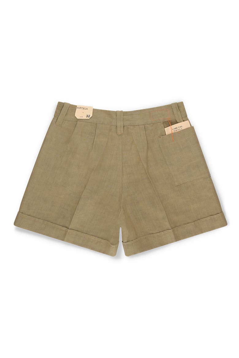 Bedford Linen Bermuda, Alternate, color, OIL