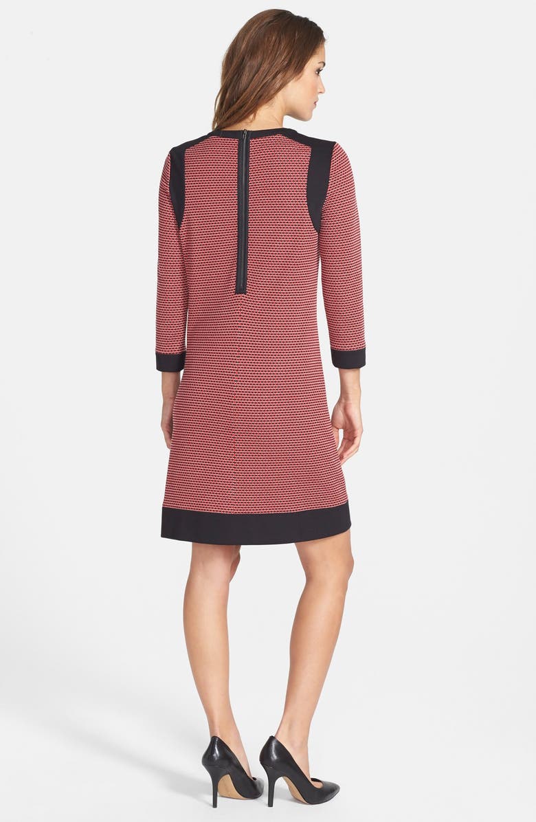 Maggy London Jacquard Knit Shift Dress, Alternate, color,