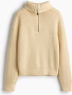 H&M Rib-knit Zip-top Jumper
