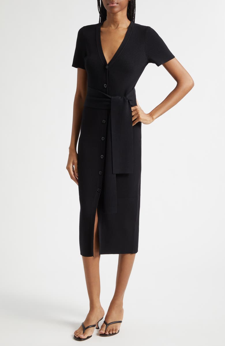 Toccin Agnes Short Sleeve Sweater Dress, Alternate, color, 